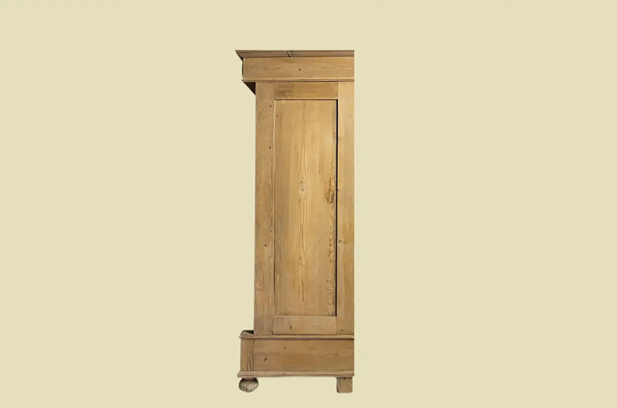 1880er Kleiderschrank ANTIK Kiefer Gründerzeit Schrank von 1880 -zerlegbar- 17