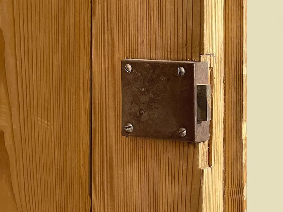 1880er Kleiderschrank ANTIK Kiefer Gründerzeit Schrank von 1880 -zerlegbar- 6
