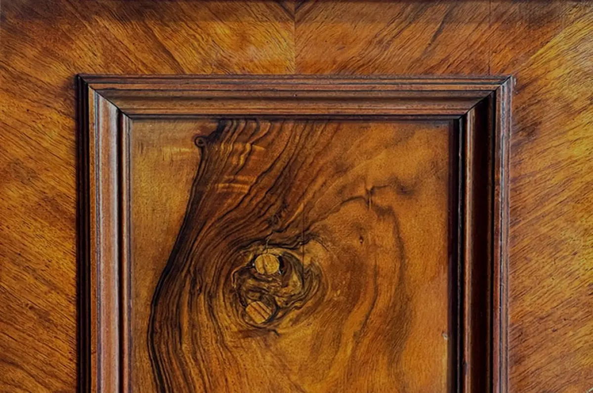 1880er Vertiko Gründerzeit ANTIK Nußbaum Kommode Schrank von 1880 13