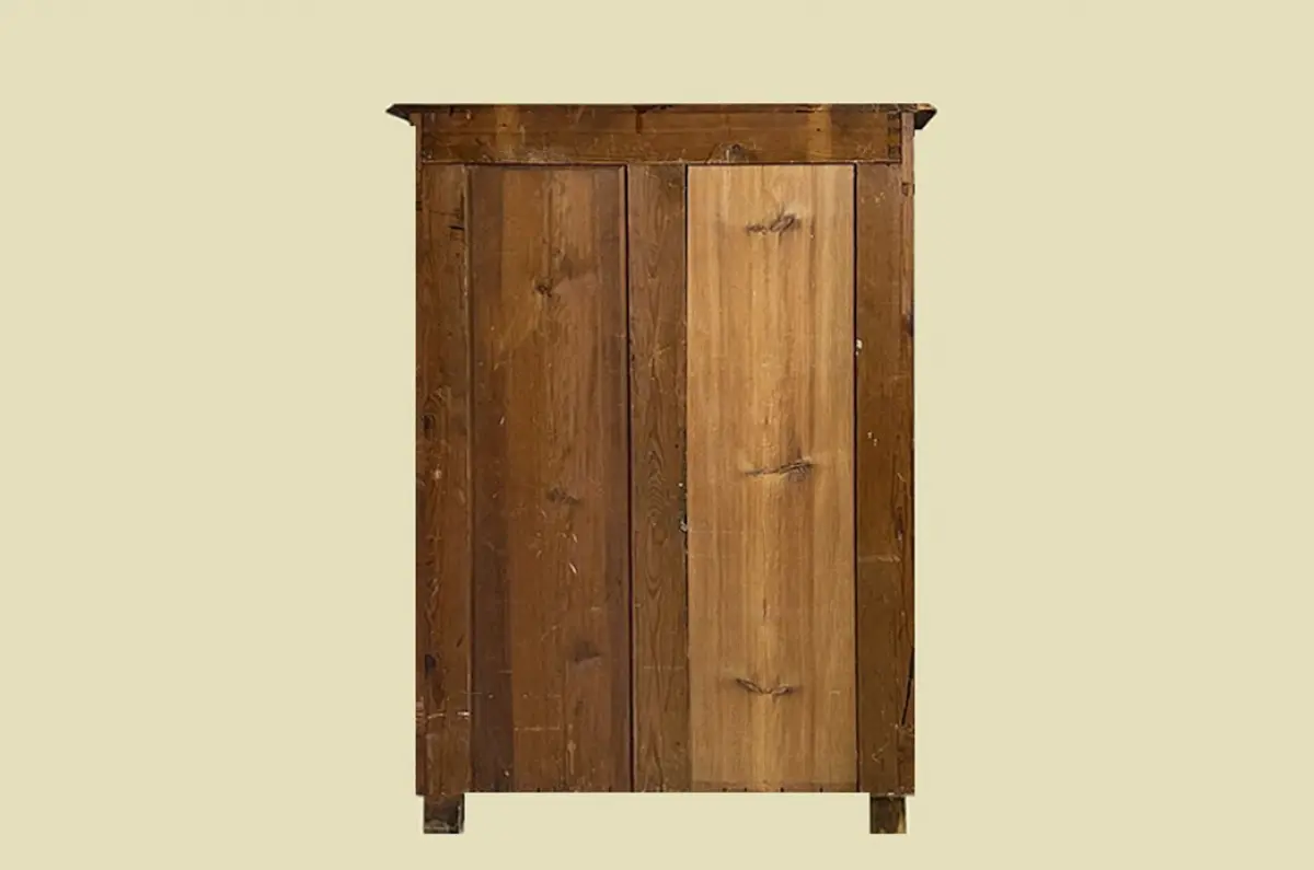 1880er Vertiko Gründerzeit ANTIK Nußbaum Kommode Schrank von 1880 18