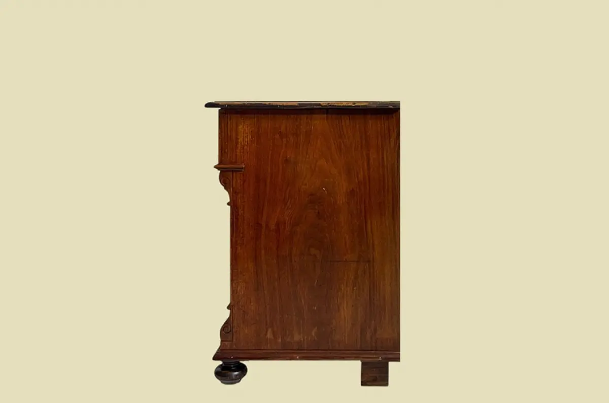 1880er Kommode ANTIK Gründerzeit Nußbaum Sideboard Schrank von 1880 18