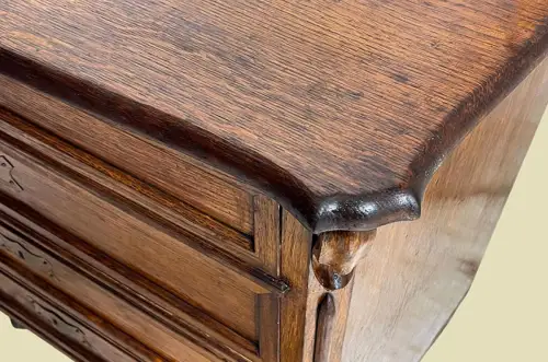 1840er Kommode ANTIK Louis Philippe Eiche Schrank Sideboard von 1840
