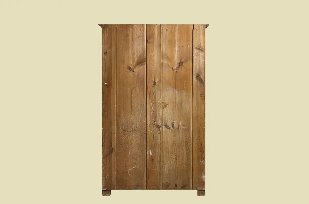 1880er Kleiderschrank ANTIK Gründerzeit Nußbaum Säulen Schrank von 1880 18