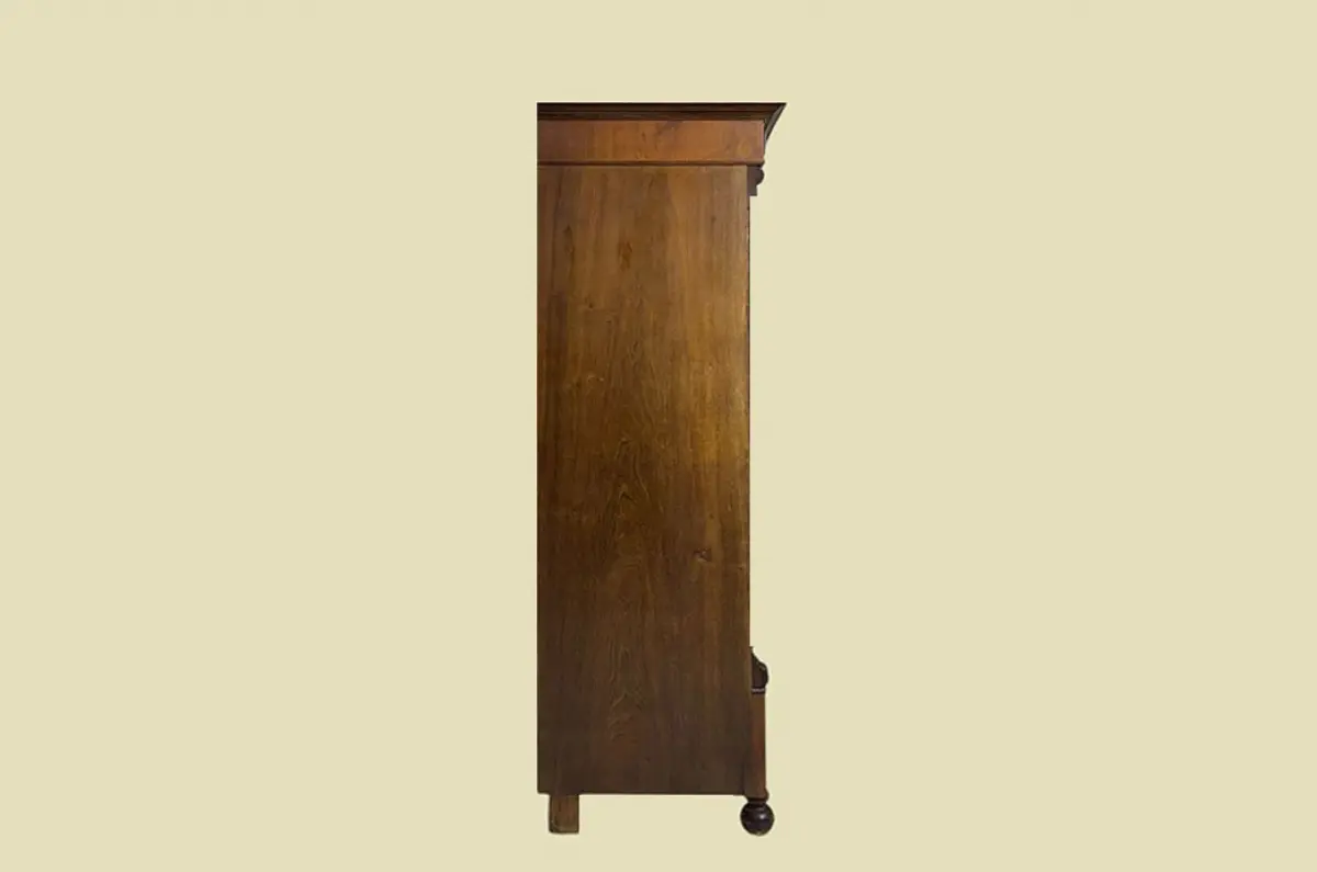 1880er Kleiderschrank ANTIK Gründerzeit Nußbaum Schrank von 1880 16
