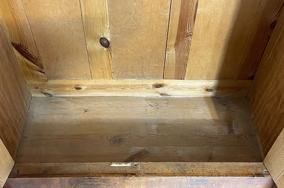 1880er Kleiderschrank ANTIK Gründerzeit Nußbaum Schrank von 1880 5