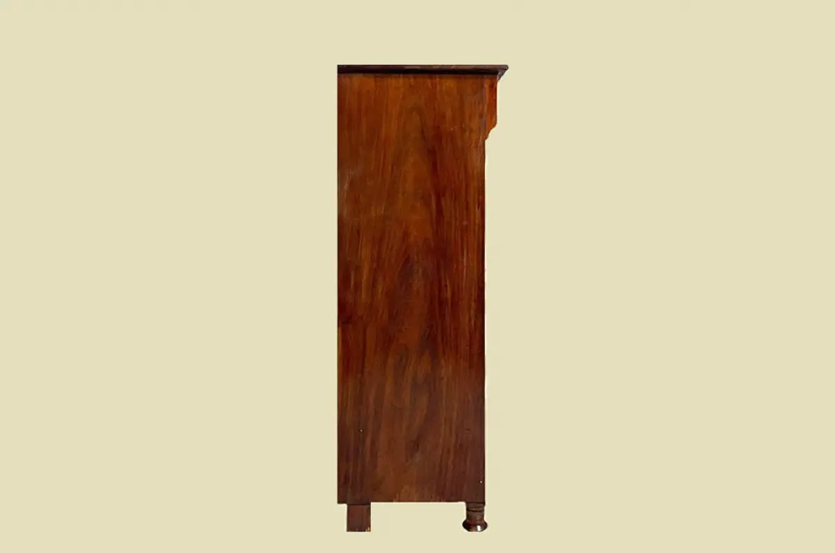 1920er Vertiko ANTIK Jugendstil Nußbaum Kommode Schrank von 1920 16