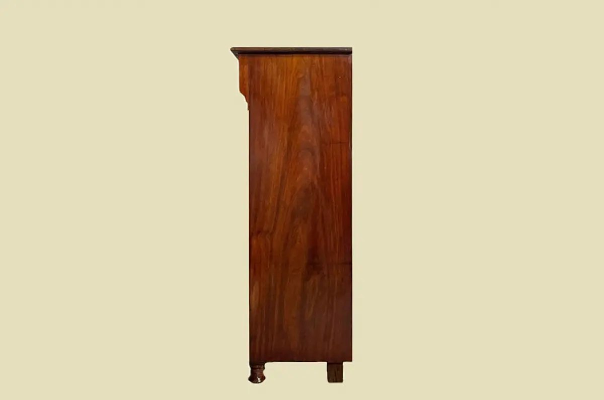 1920er Vertiko ANTIK Jugendstil Nußbaum Kommode Schrank von 1920 18