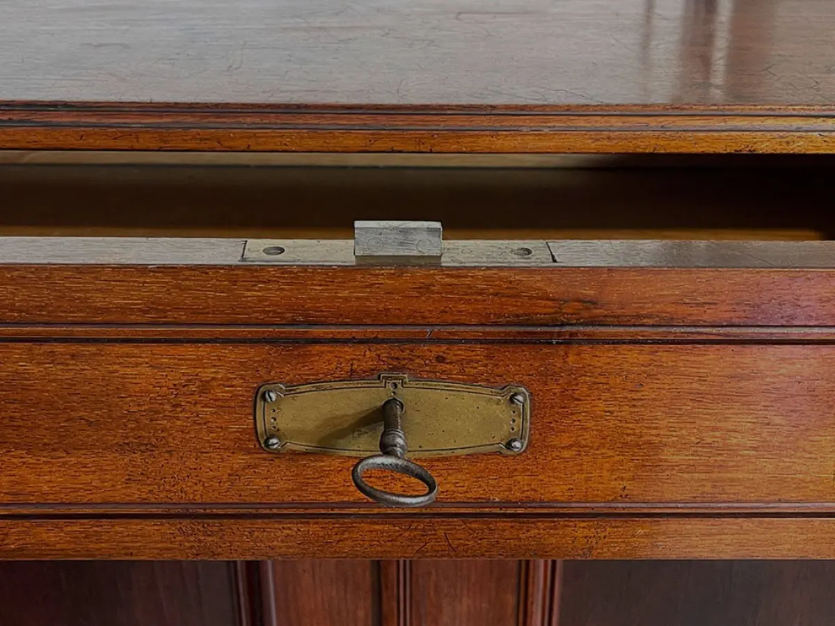 1920er Vertiko ANTIK Jugendstil Nußbaum Kommode Schrank von 1920 7