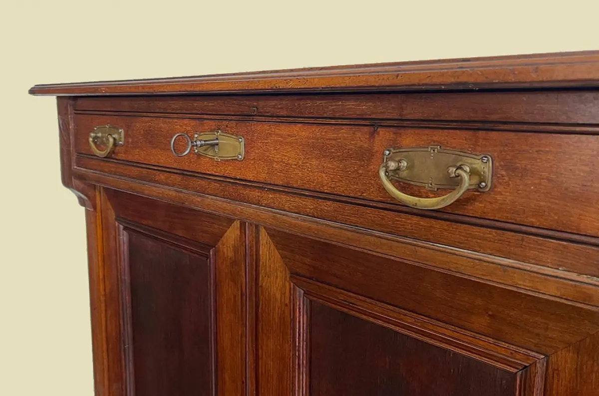1920er Vertiko ANTIK Jugendstil Nußbaum Kommode Schrank von 1920 8