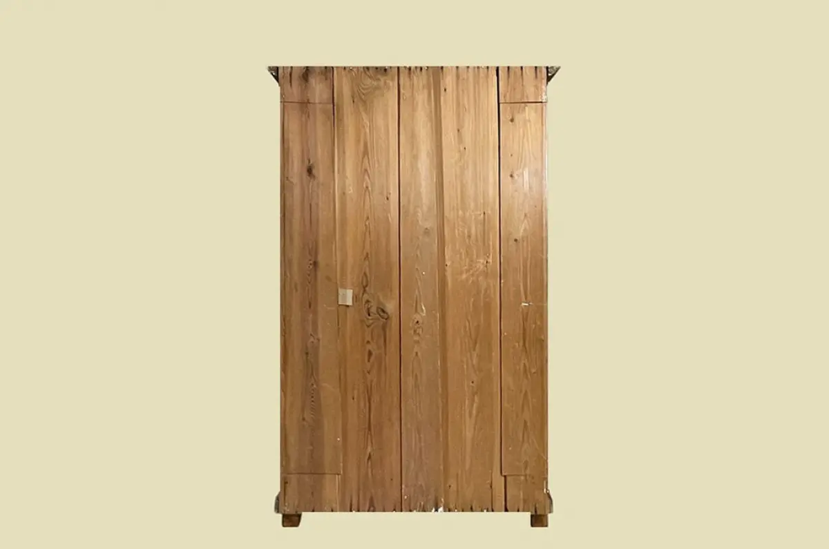 1880er Kleiderschrank ANTIK Kiefer Gründerzeit Schrank von 1880 -zerlegbar- 16
