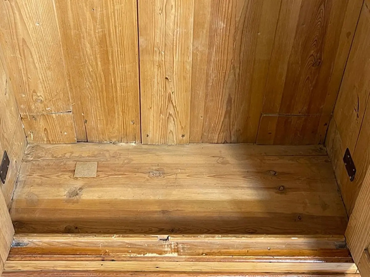 1880er Kleiderschrank ANTIK Kiefer Gründerzeit Schrank von 1880 -zerlegbar- 4