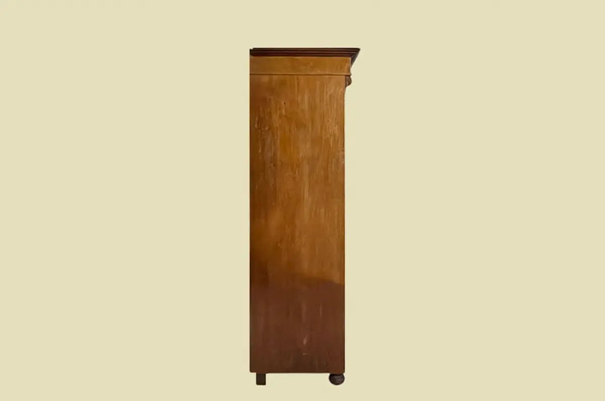 1920er Kleiderschrank ANTIK Jugendstil Nußbaum Schrank von 1920 15