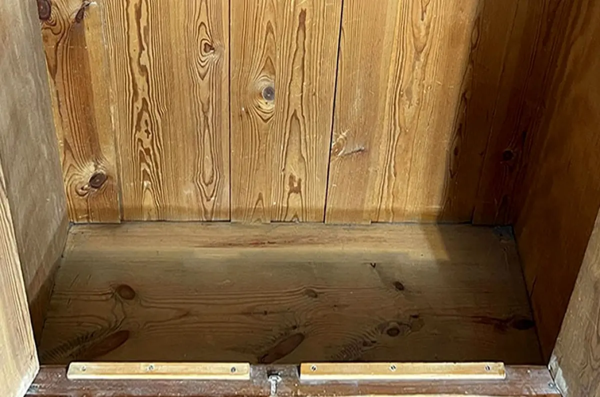 1920er Kleiderschrank ANTIK Jugendstil Nußbaum Schrank von 1920 4