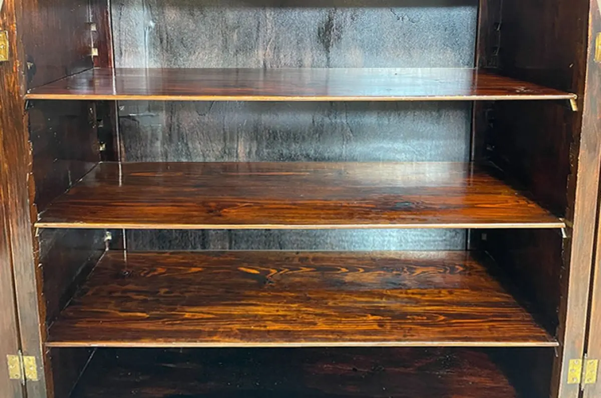 1880er Vertiko ANTIK Gründerzeit Nußbaum Kommode Schrank von 1880 5