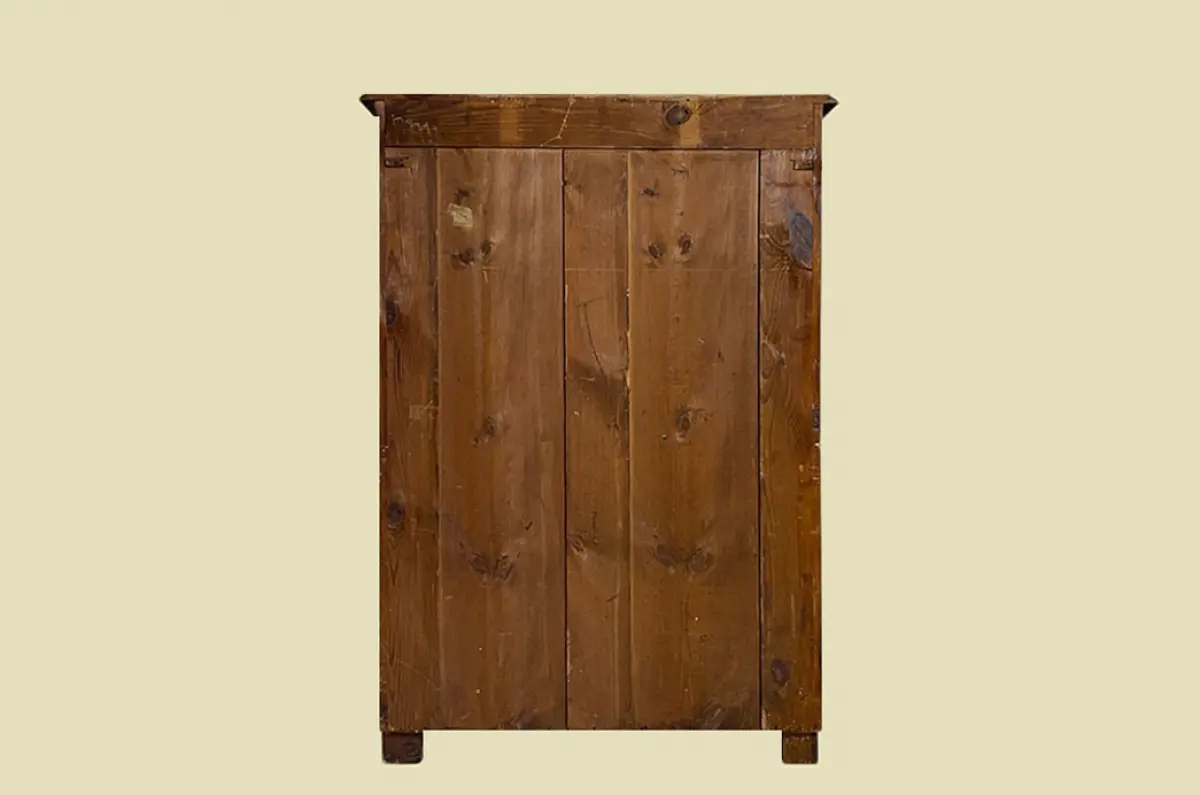 1880er Vertiko ANTIK Gründerzeit Nußbaum Kommode Schrank von 1880 17
