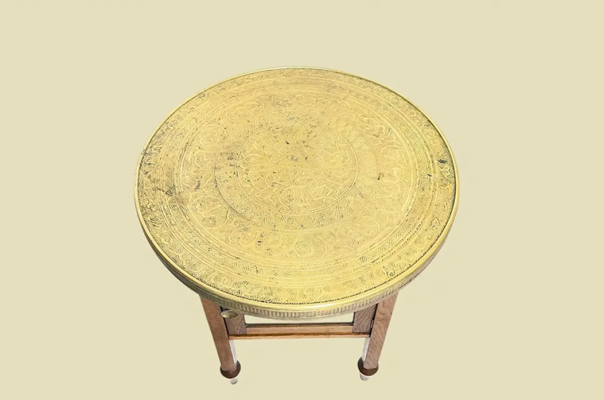 1920er Rauchtisch ANTIK Jugendstil Beistell Vitrine Tee Tisch von 1920 3