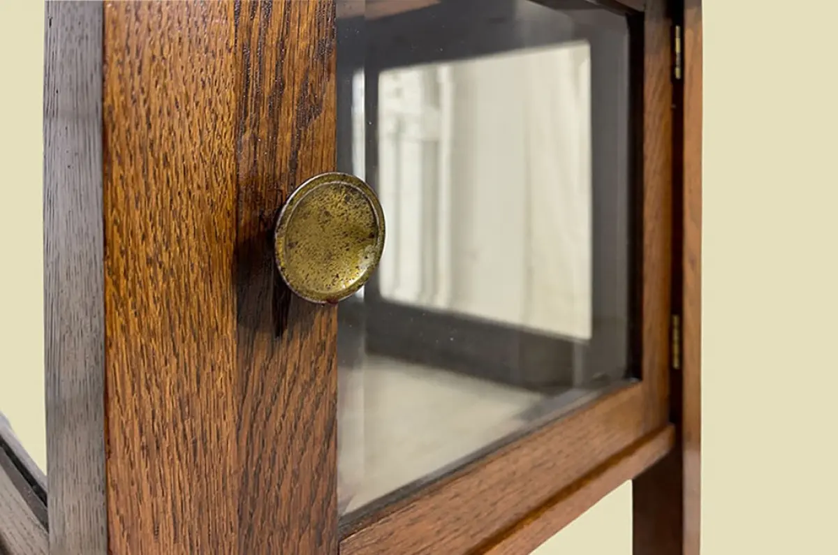 1920er Rauchtisch ANTIK Jugendstil Beistell Vitrine Tee Tisch von 1920 9