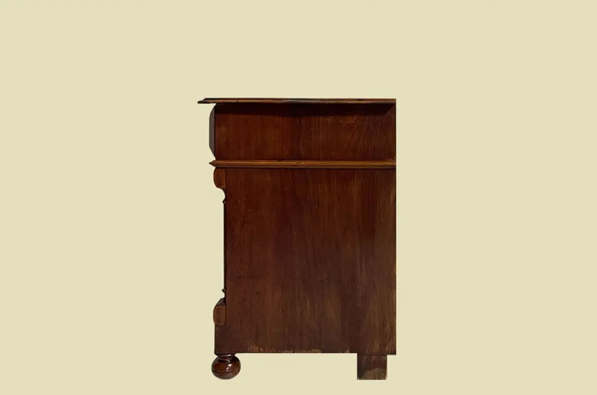 1880er Kommode ANTIK Gründerzeit Nußbaum Sideboard Schrank von 1880 17