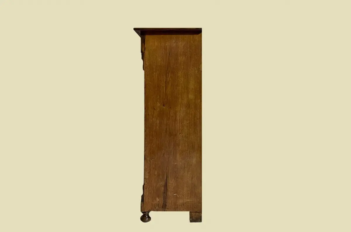1920er Vertiko ANTIK Jugendstil Nußbaum Kommode Schrank von 1920 19