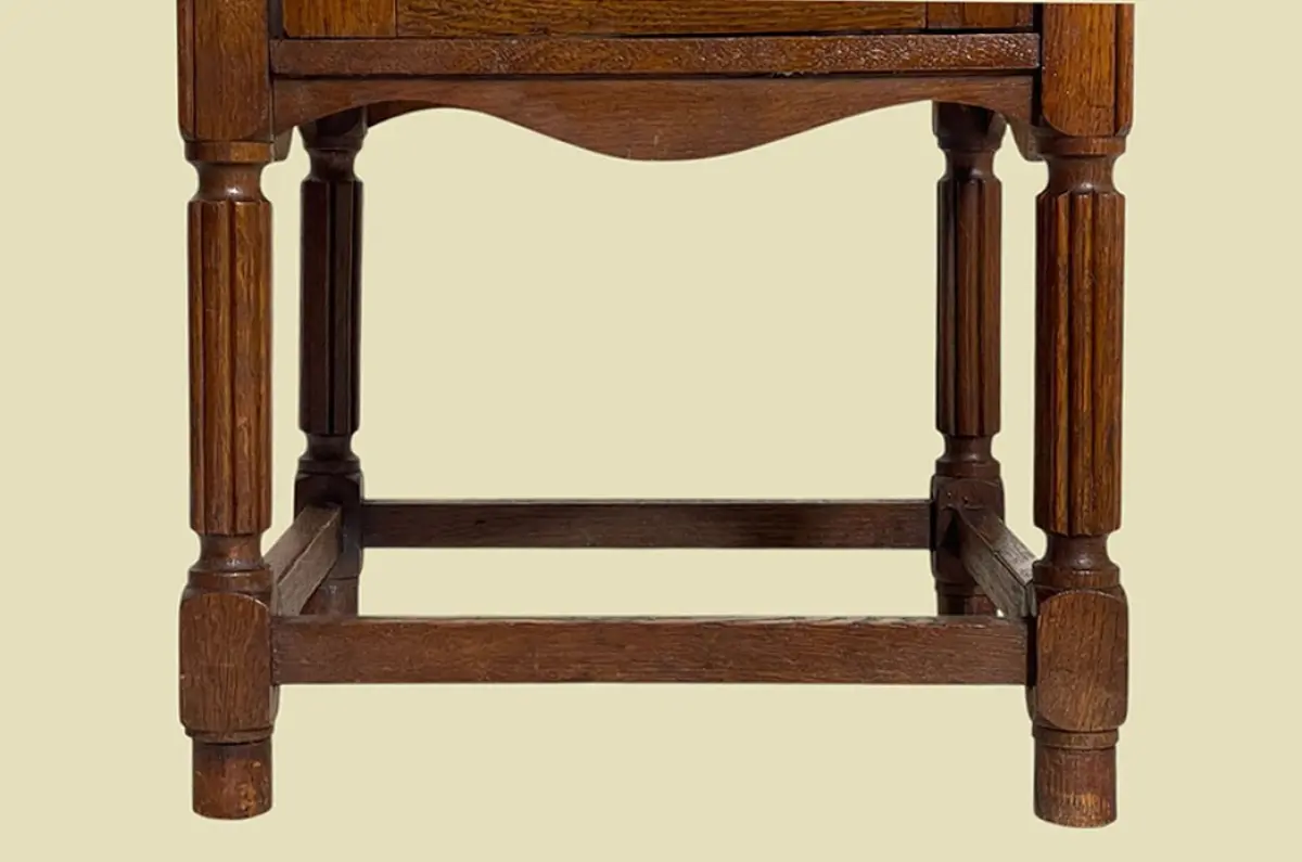 TOP 1920er Rauchtisch ANTIK Jugendstil Beistell Vitrine Tee Tisch von 1920 7