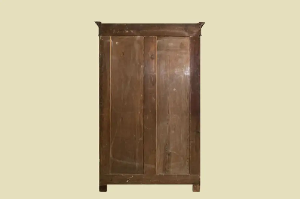 Edler 1880er Kleiderschrank ANTIK Gründerzeit Nußbaum Säulen Schrank von 1880 18