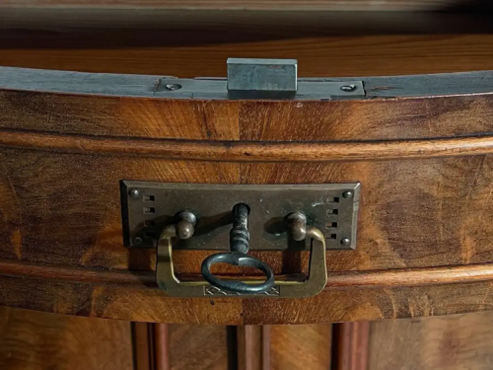 1840er Vertiko ANTIK Louis Philippe Mahagoni Schrank Kommode von 1840 8