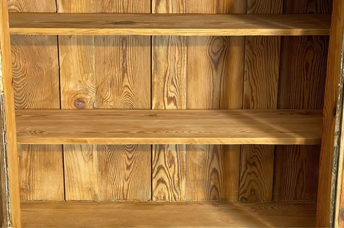 1920er Küchenbuffet ANTIK Jugendstil Weichholz Vitrine Kommode Schrank von 1920 10