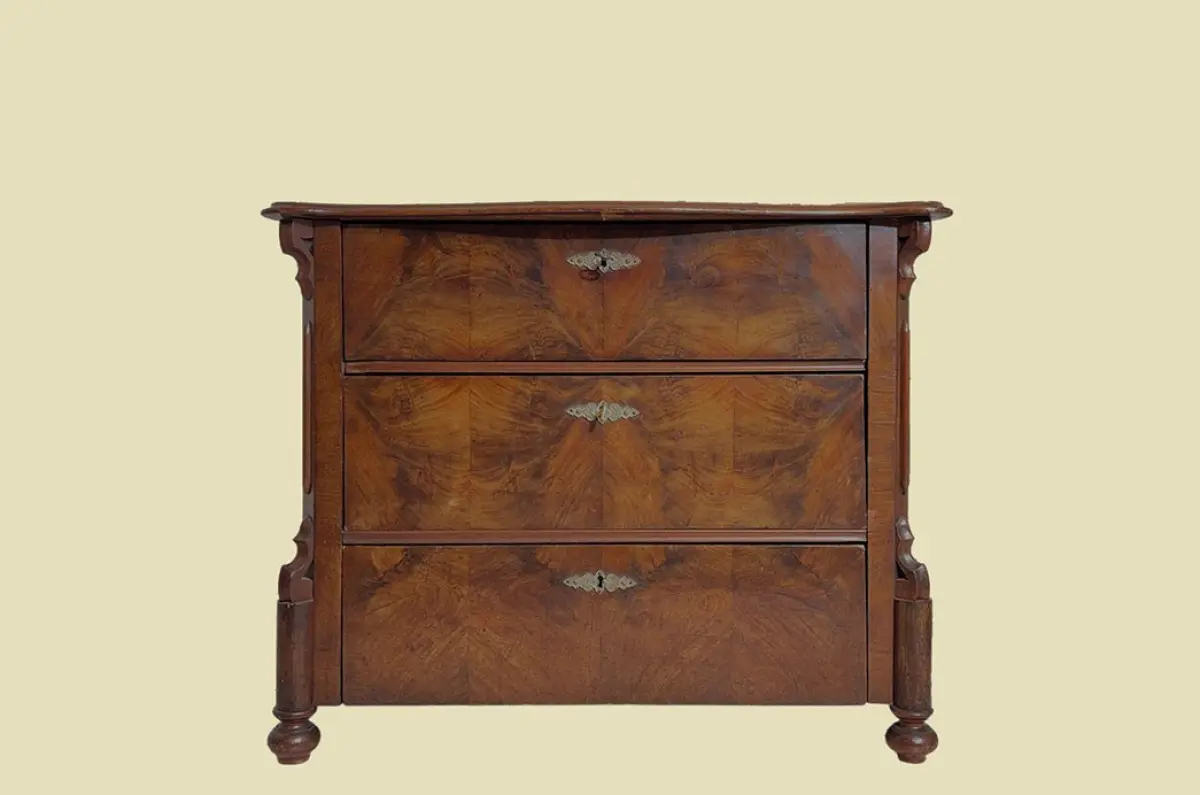 Kommode ANTIK Louis Philippe VINTAGE Schrank Sideboard von 1840