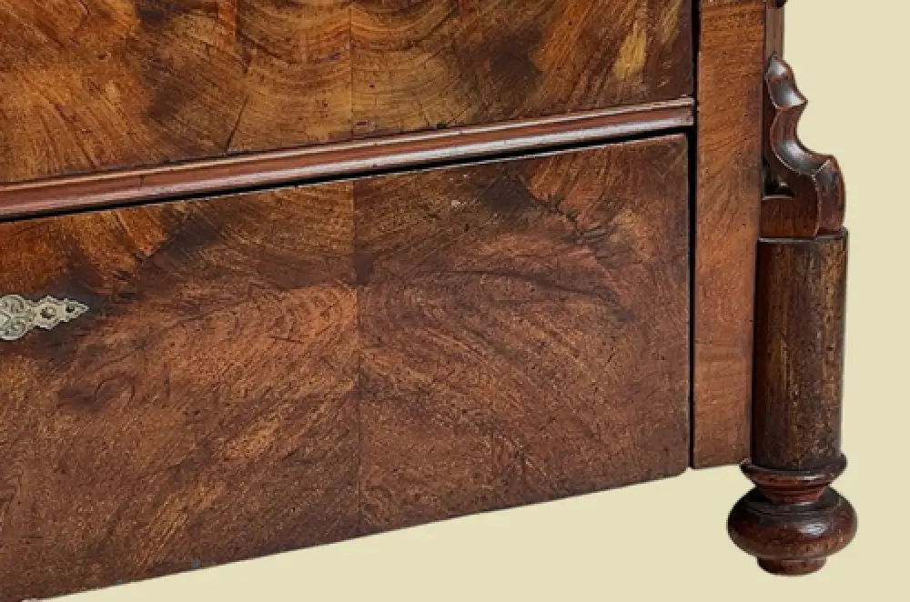 Kommode ANTIK Louis Philippe VINTAGE Schrank Sideboard von 1840 12