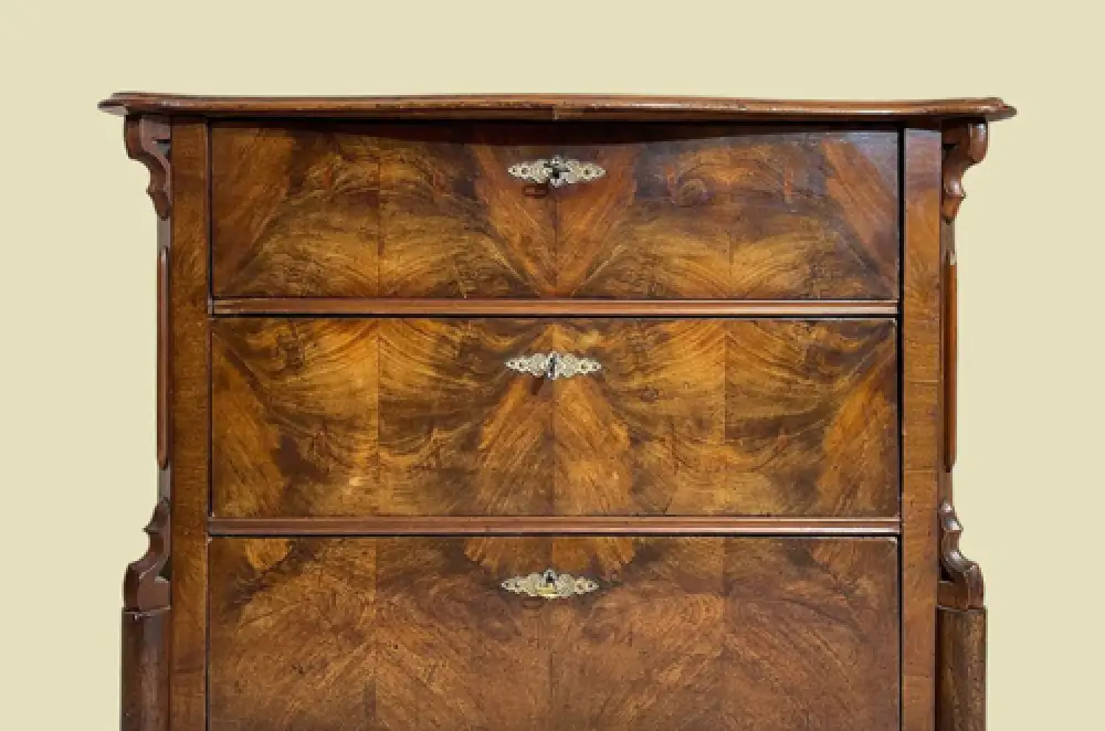 Kommode ANTIK Louis Philippe VINTAGE Schrank Sideboard von 1840 15