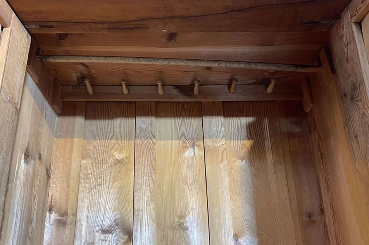 1880er Kleiderschrank ANTIK Gründerzeit VINTAGE Schrank Schublade von 1880 6