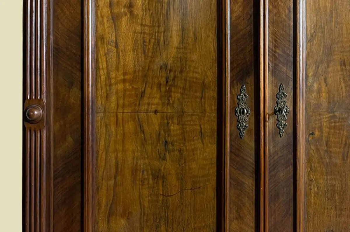 1880er Kleiderschrank ANTIK Gründerzeit VINTAGE Schrank Schublade von 1880 9