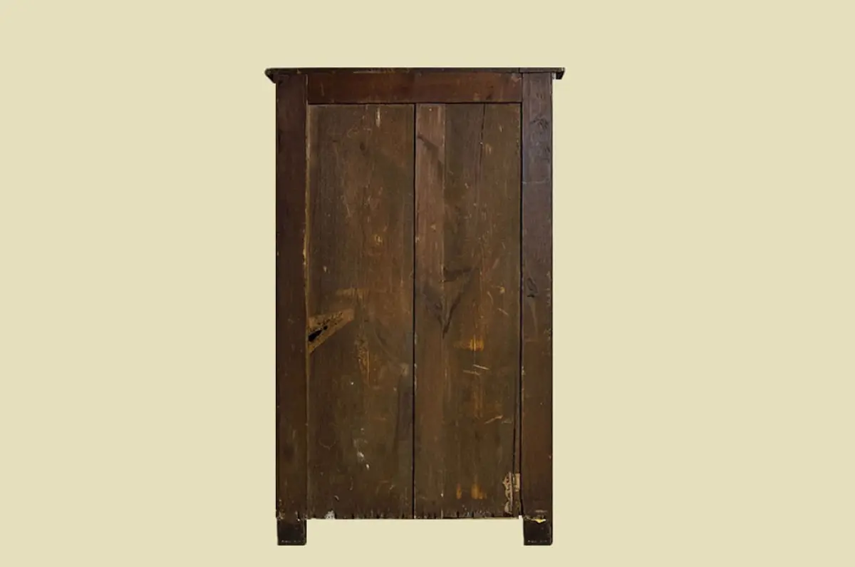 1840er Vertiko ANTIK Louis Philippe Mahagoni VINTAGE Schrank Kommode von 1840 14