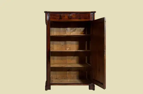 1840er Vertiko ANTIK Louis Philippe Mahagoni VINTAGE Schrank Kommode von 1840