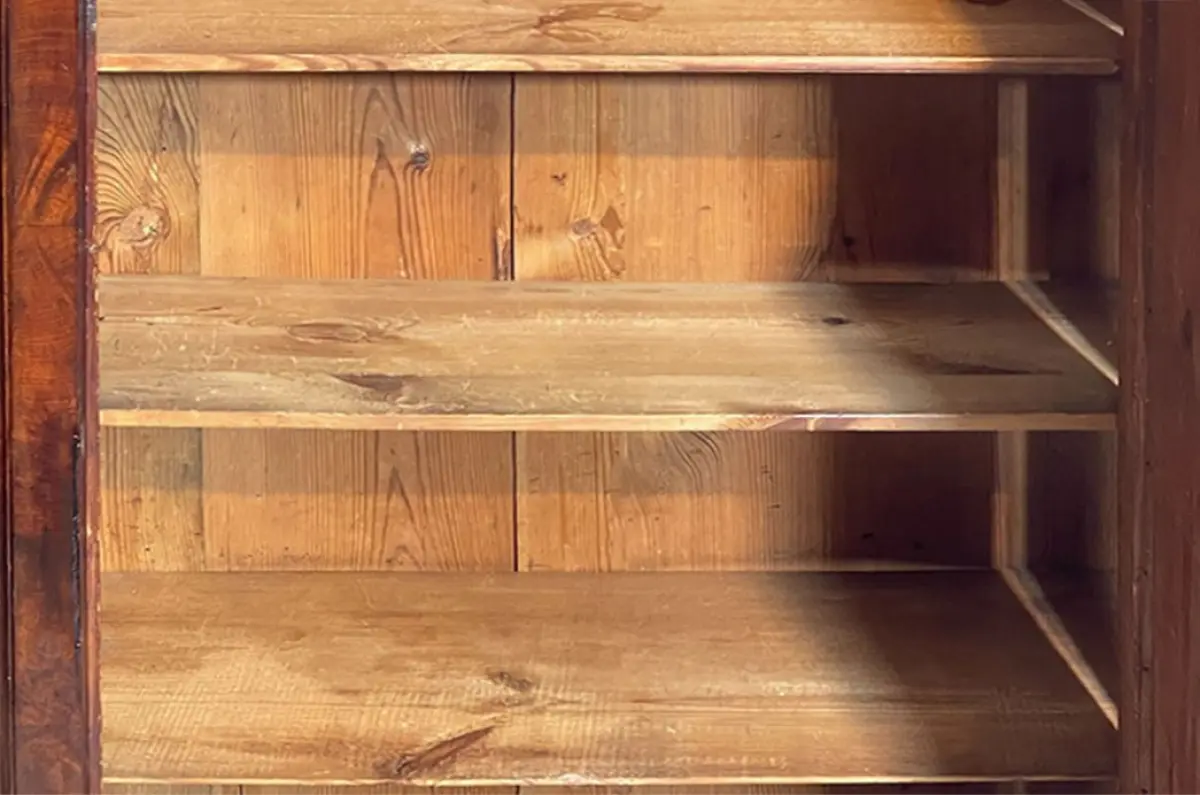 1840er Vertiko ANTIK Louis Philippe Mahagoni VINTAGE Schrank Kommode von 1840 5