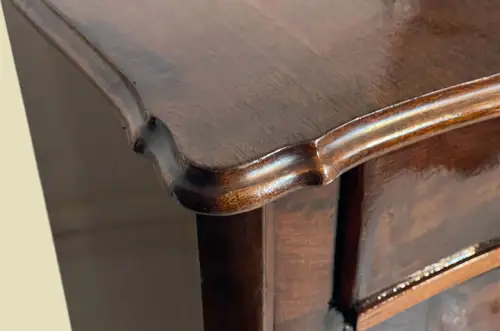 1840er Vertiko ANTIK Louis Philippe Mahagoni VINTAGE Schrank Kommode von 1840