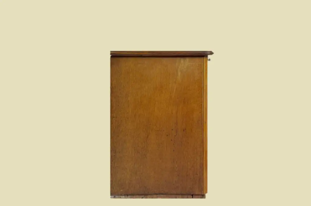 1880er Kommode ANTIK Gründerzeit VINTAGE Eiche Sekretär Schreibtisch Schrank 14