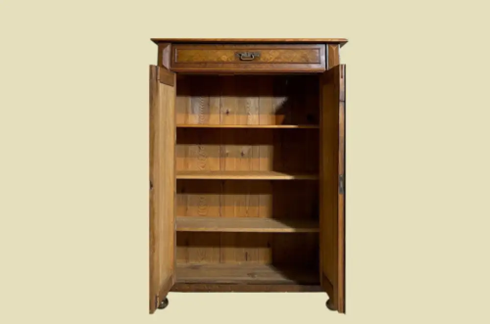 1880er Vertiko ANTIK Gründerzeit VINTAGE Nußbaum Kommode Schrank von 1880 3