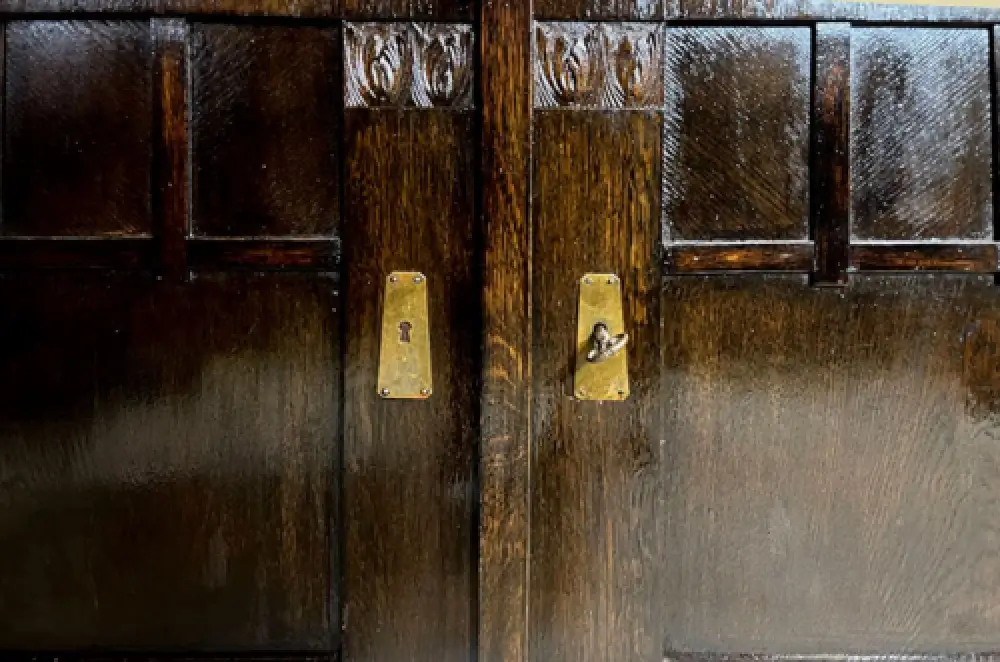 Anrichte Buffet ANTIK Jugendstil VINTAGE Kommode Halbschrank Schrank von 1920 13