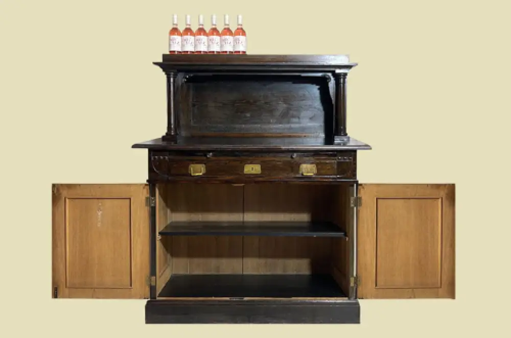 Anrichte Buffet ANTIK Jugendstil VINTAGE Kommode Halbschrank Schrank von 1920 14