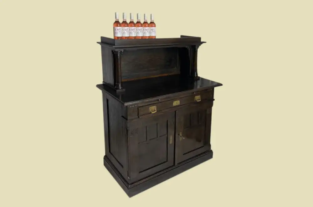 Anrichte Buffet ANTIK Jugendstil VINTAGE Kommode Halbschrank Schrank von 1920 3