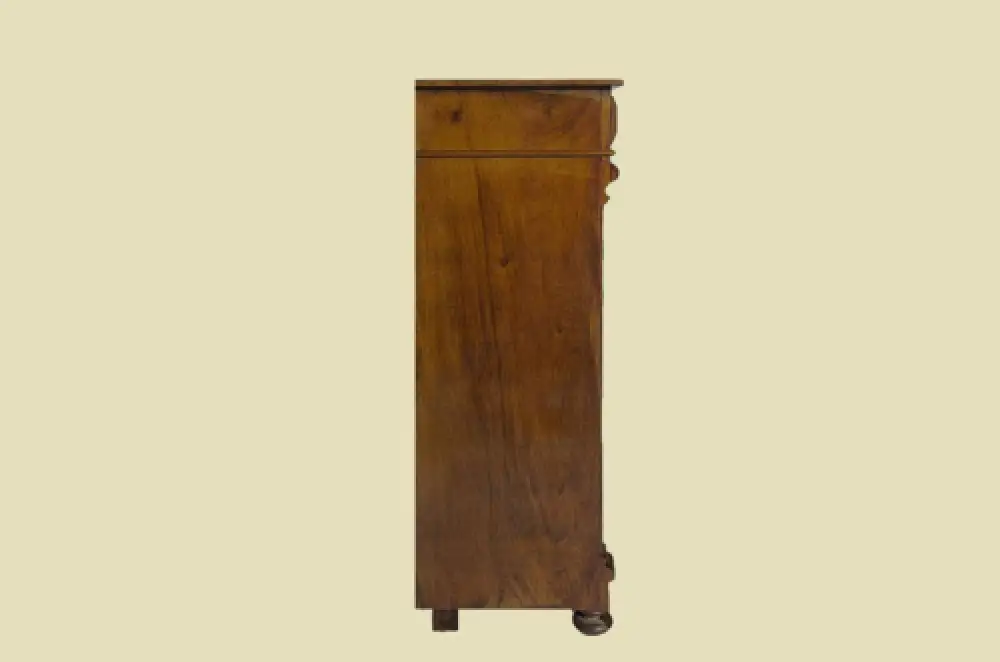 1880er Vertiko ANTIK Gründerzeit VINTAGE Nußbaum Kommode Schrank von 1880 15