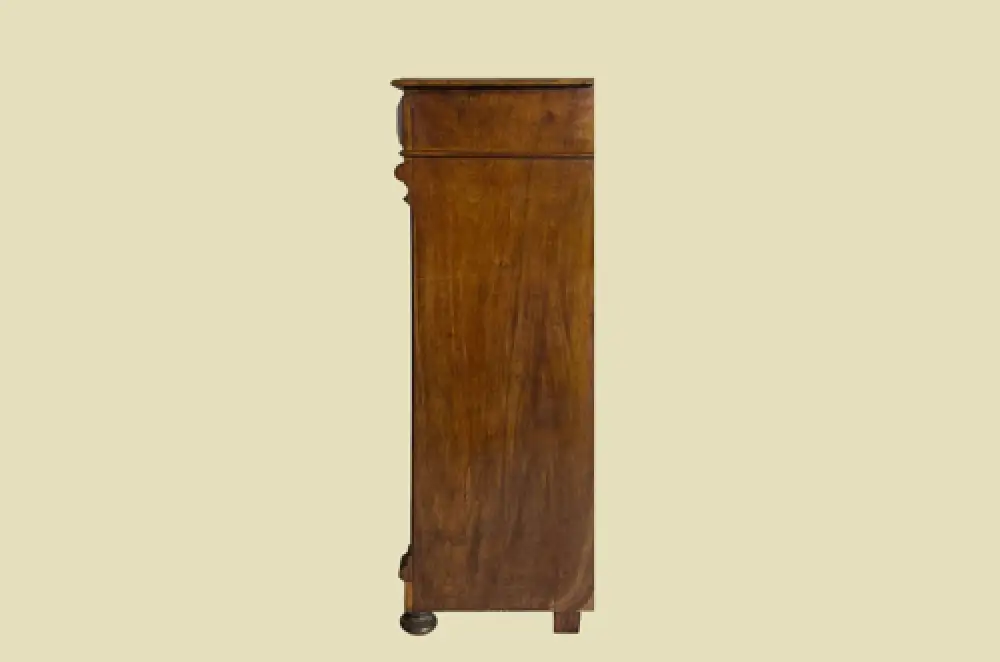 1880er Vertiko ANTIK Gründerzeit VINTAGE Nußbaum Kommode Schrank von 1880 17