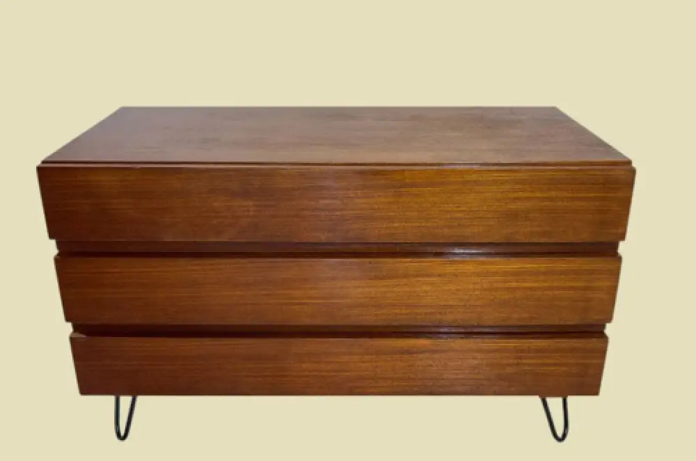60er Jahre Midcentury Sideboard Kommode ANTIK Teak Dansk Schrank von 1960 1