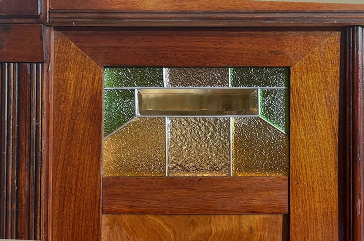 1920er Vertiko ANTIK Jugendstil VINTAGE Nußbaum Kommode Schrank von 1920 10