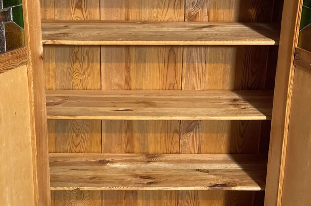 1920er Vertiko ANTIK Jugendstil VINTAGE Nußbaum Kommode Schrank von 1920 5