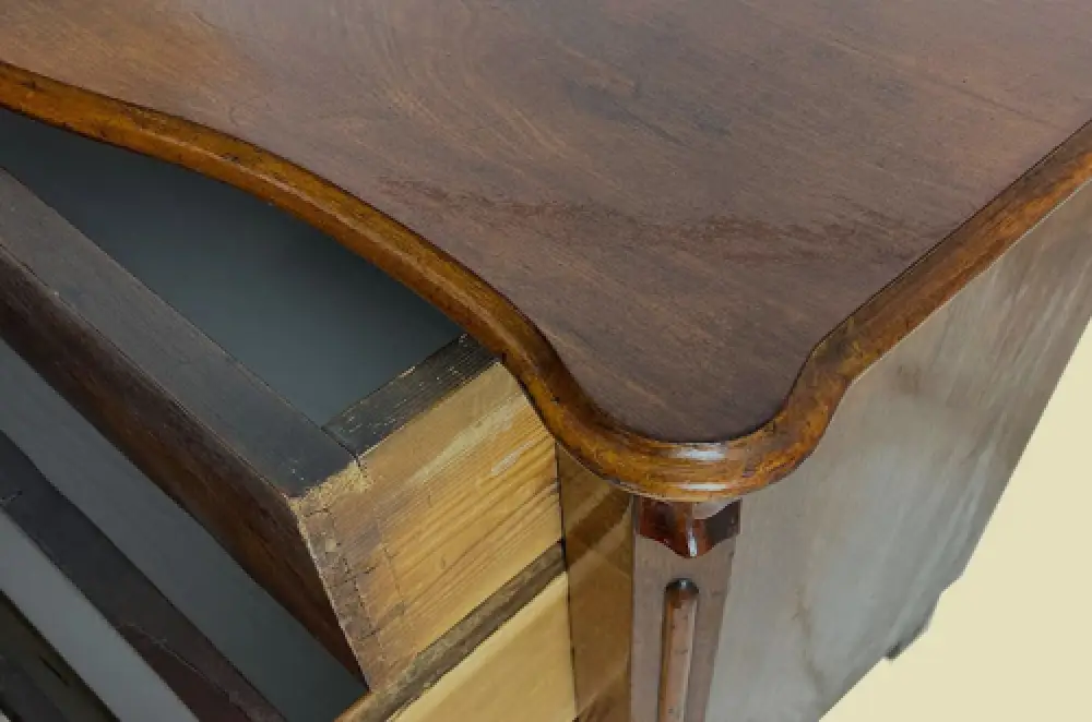 Kommode ANTIK Louis Philippe VINTAGE Mahagoni Schrank Sideboard von 1840 7