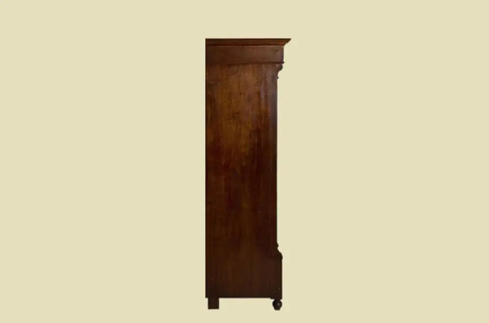 1880er Kleiderschrank ANTIK Gründerzeit Nußbaum VINTAGE Schrank von 1880 14