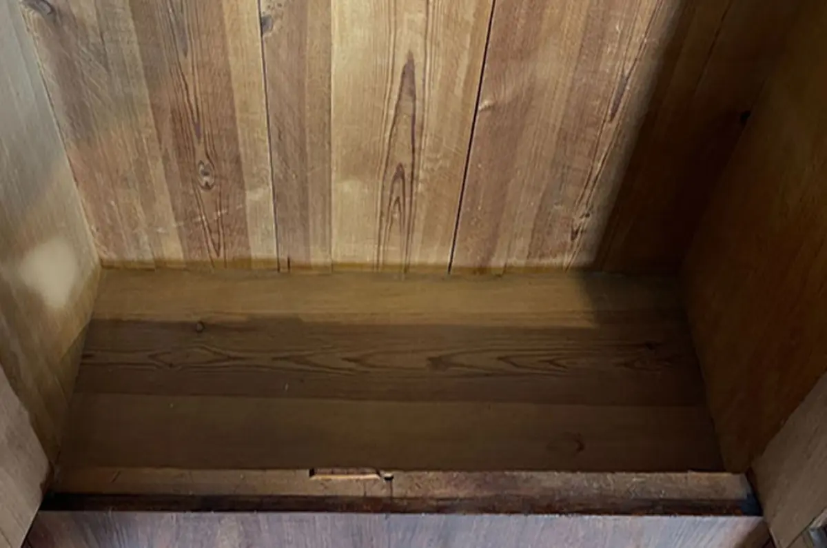 1880er Kleiderschrank ANTIK Gründerzeit Nußbaum VINTAGE Schrank von 1880 5