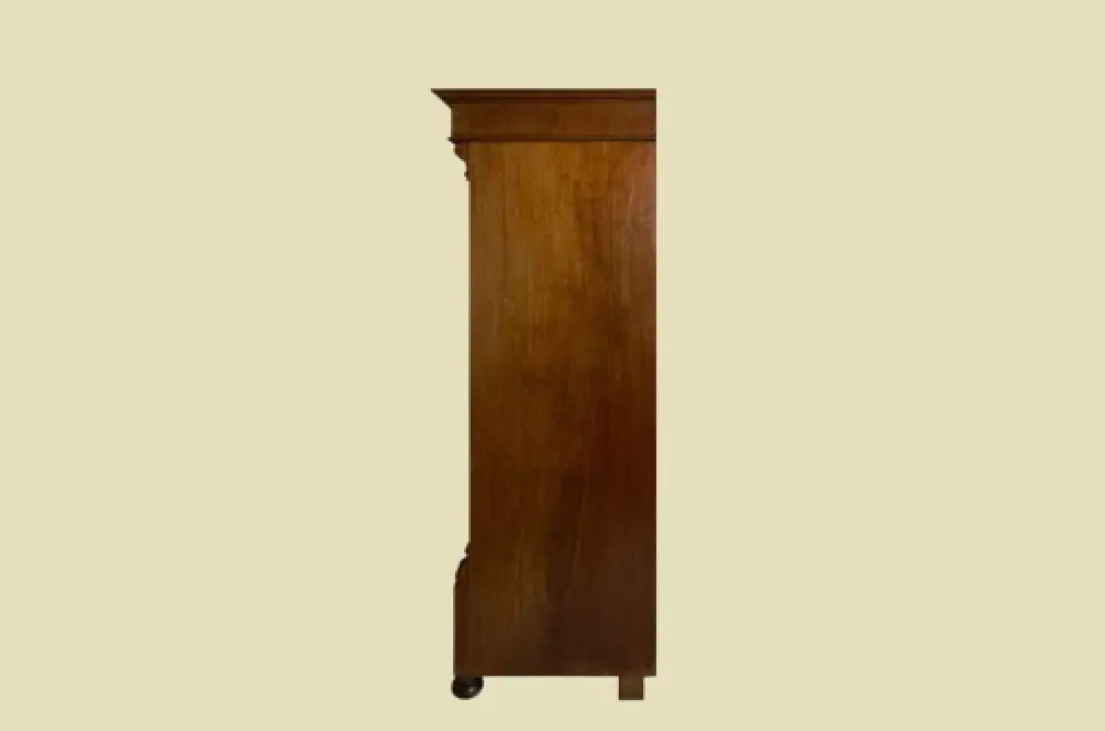 1880er Kleiderschrank ANTIK Gründerzeit Nußbaum VINTAGE Schrank von 1880 15